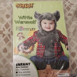Wittle werewolf Halloween costume